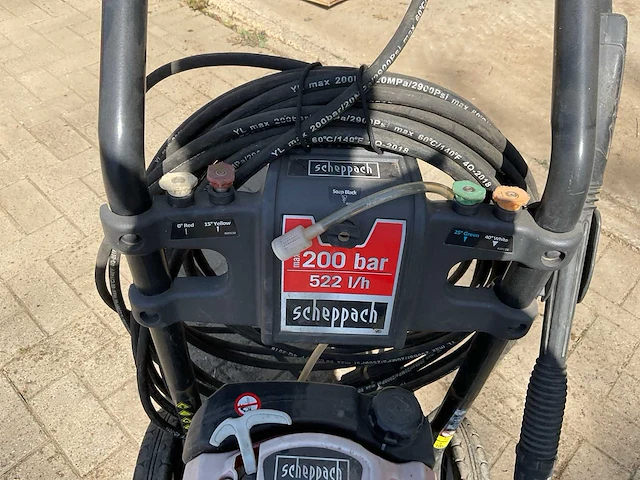 2018 scheppach hcp 2600 hogedrukreiniger - afbeelding 5 van  7