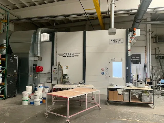 2018 sima jupiter 50/541501 verfspuitcabine - afbeelding 5 van  12