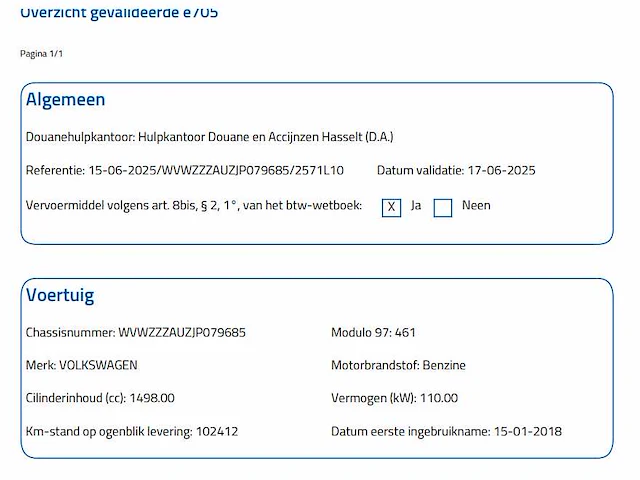 2018 volkswagen golf 7 1.5 tsi bluemotion - afbeelding 17 van  19