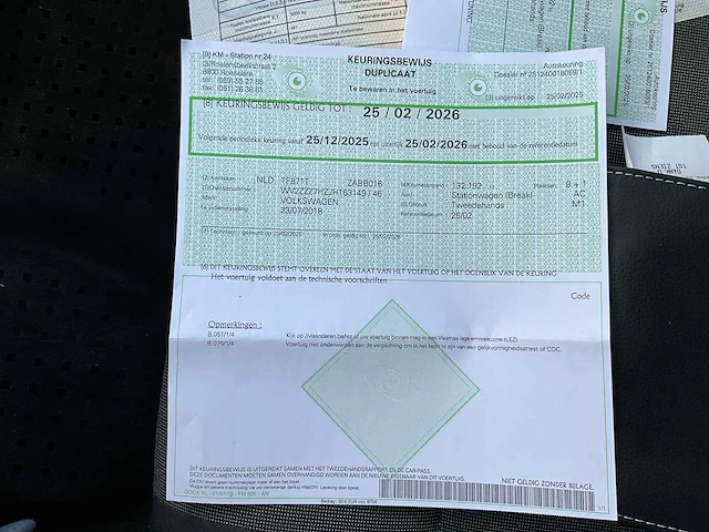 2018 volkswagen kombi - 8 zitplaatsen - lichte vrachtwagen - afbeelding 27 van  28