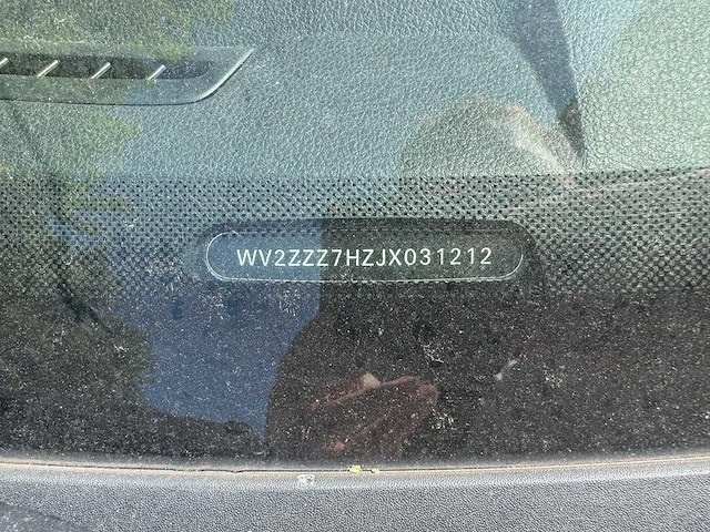 2018 volkswagen transporter kombi - afbeelding 22 van  118