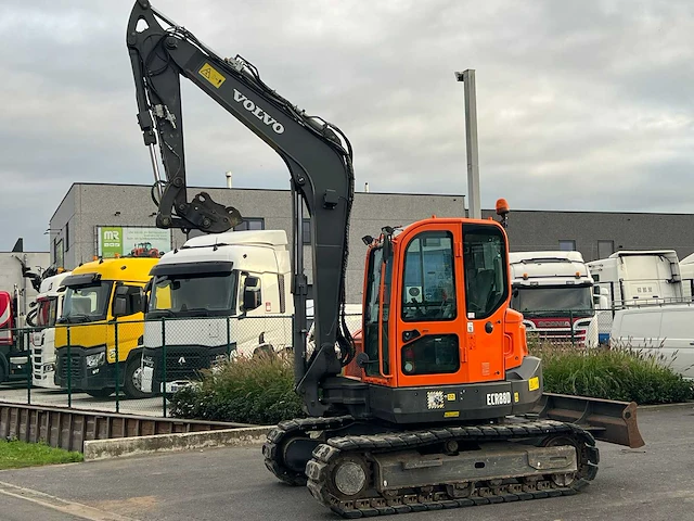 2018 volvo excavator ecr88d rupsgraafmachine - afbeelding 4 van  25