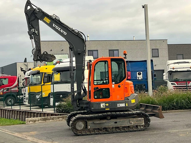2018 volvo excavator ecr88d rupsgraafmachine - afbeelding 20 van  25