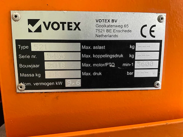 2018 votex 521m bladblazer met mobiel statief - afbeelding 9 van  17