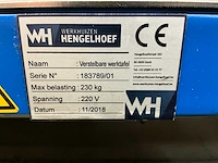 2018 werkhuizen hengelhoef verstelbare led lichttafel - afbeelding 8 van  8