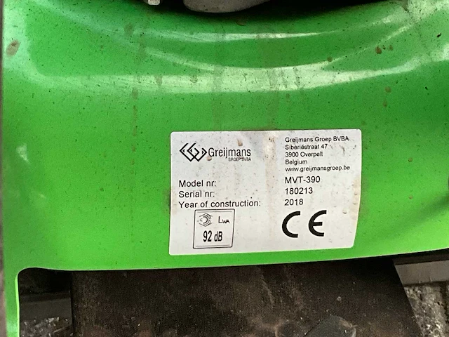 2018 wiederman mvt390 onkruidborstel - afbeelding 10 van  18