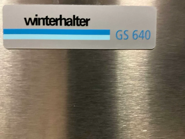 2018 winterhalter gs640 korvenvaatwasmachine - afbeelding 10 van  10