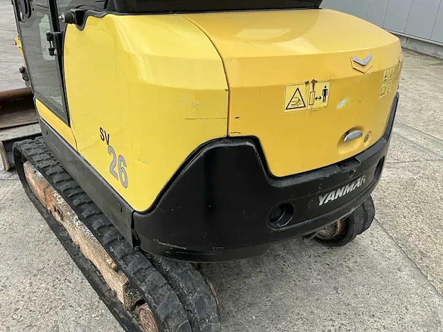 2018 yanmar sv26 midigraafmachine - afbeelding 15 van  23
