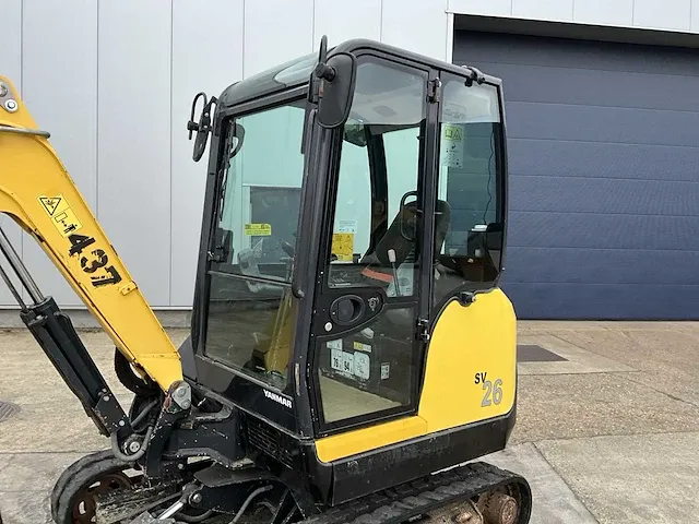 2018 yanmar sv26 midigraafmachine - afbeelding 23 van  23