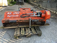 2019 agrimaster kl1300 maaimachine klepelmaaier voor wiellader