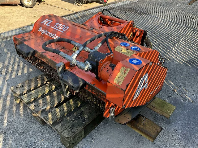 2019 agrimaster kl1300 maaimachine klepelmaaier voor wiellader - afbeelding 6 van  12