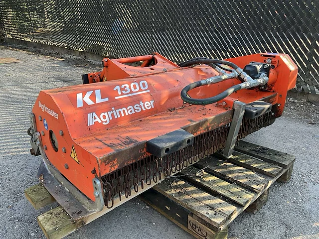 2019 agrimaster kl1300 maaimachine klepelmaaier voor wiellader - afbeelding 10 van  12