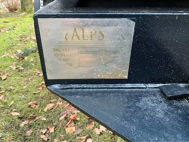 2019 alpsan mobiele watertank 4500 l - afbeelding 15 van  22