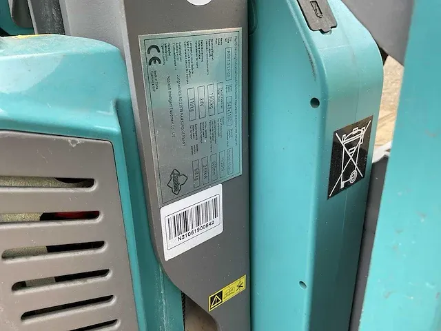 2019 ameise pte1.5 elektrische palletwagen - afbeelding 2 van  7