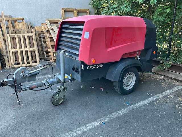2019 atlas copco cpp818565 mobiele schroefcompressor - afbeelding 1 van  11
