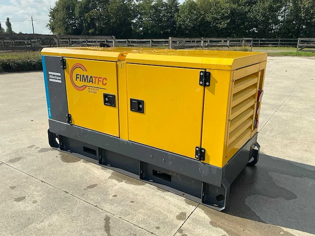 2019 atlas copco qas 40 s7b stroomgenerator - afbeelding 1 van  9