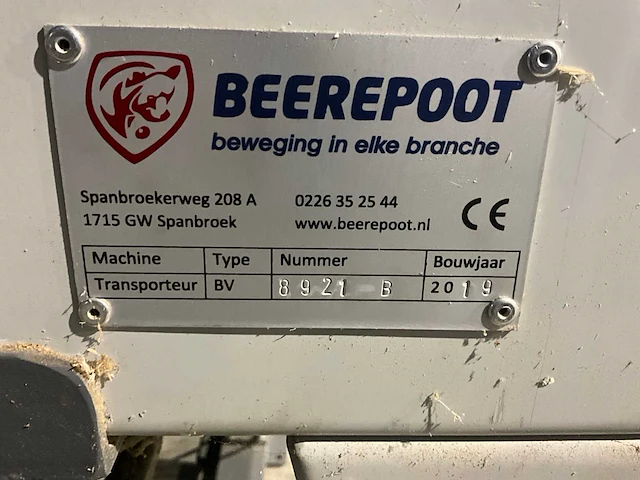 2019 beerepoot bv transportband - afbeelding 5 van  5