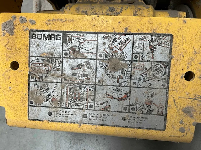 2019 bomag bvp10/36 trilplaat - afbeelding 6 van  8
