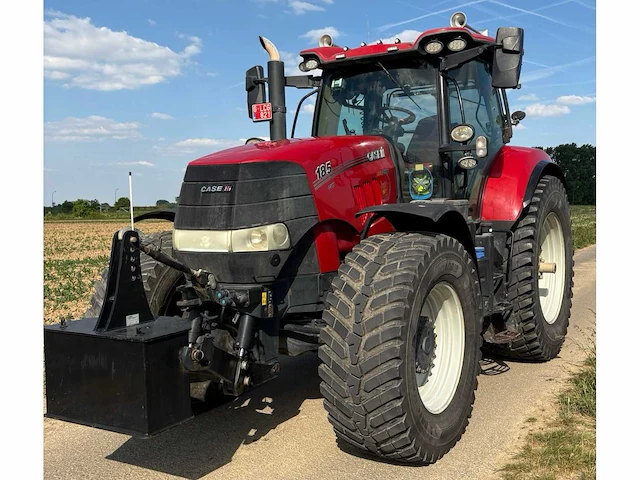 2019 case ih puma 185 cvx 4wd landbouwtractor - afbeelding 1 van  12