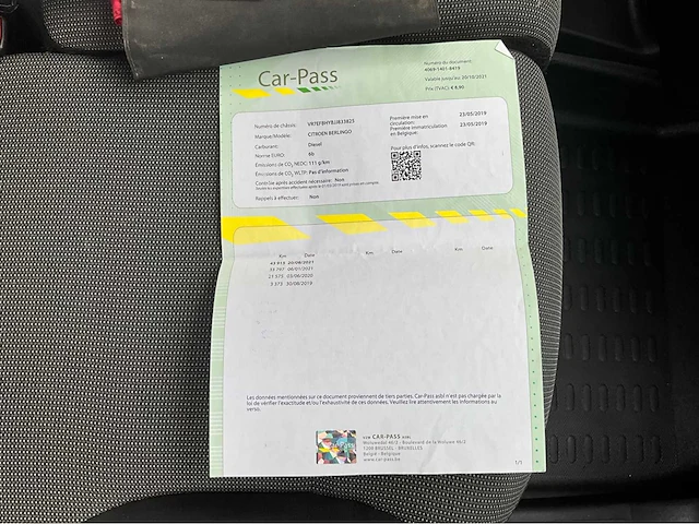 2019 citroën berlingo multi van auto - afbeelding 61 van  66
