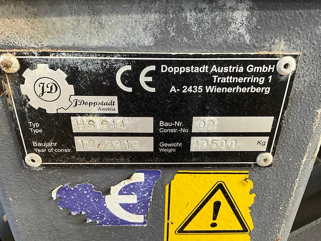 2019 doppstadt inventhor type 9 slow speed schröder line mobiele hout breekinstallatie - afbeelding 10 van  20