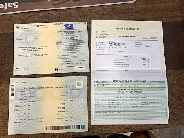 2019 fendt 828 s4 landbouwtractor 4wd - afbeelding 42 van  47