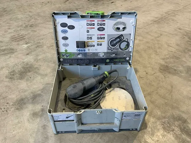 2019 festool ets ec 150 handschuurmachine - afbeelding 2 van  5
