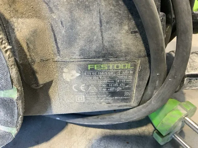 2019 festool ets ec 150 handschuurmachine - afbeelding 5 van  5