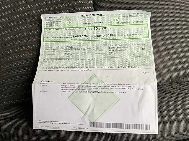 2019 ford transit lichte vrachtwagen - afbeelding 24 van  36