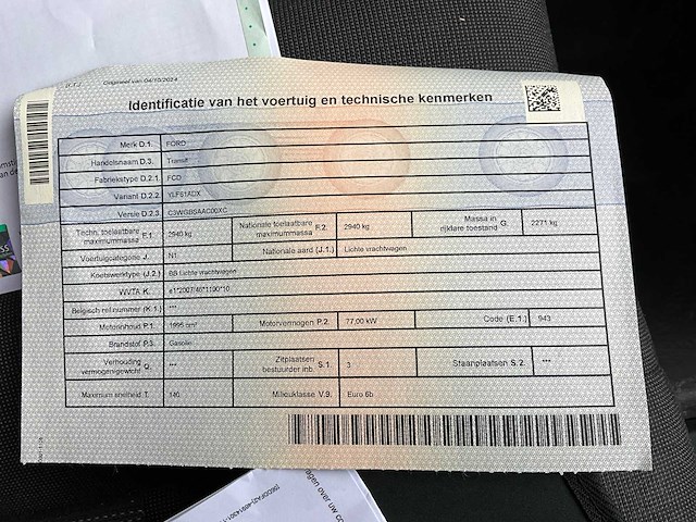 2019 ford transit lichte vrachtwagen - afbeelding 30 van  36