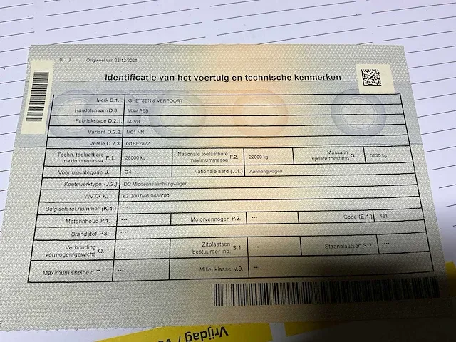 2019 gheysen & verpoort m3m peb dieplader - afbeelding 15 van  27