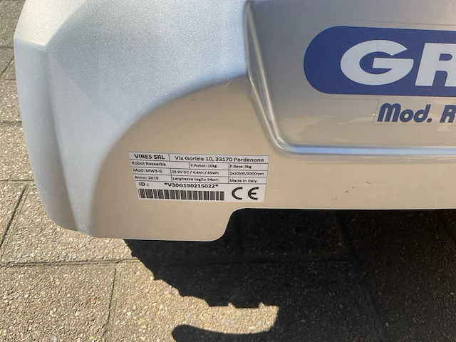 2019 grin mw3g robotmaaier 5500m2 - afbeelding 6 van  10