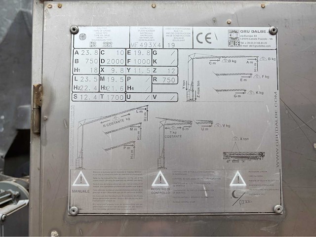2019 gru dalbe hs 232 mobiele kraan snelmontagekraan + extra’s - afbeelding 24 van  32