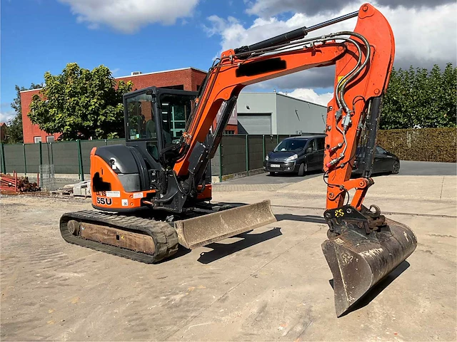 2019 hitachi zaxis zx55u-5a clr rupsgraafmachine - afbeelding 1 van  26