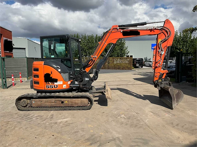 2019 hitachi zaxis zx55u-5a clr rupsgraafmachine - afbeelding 12 van  26