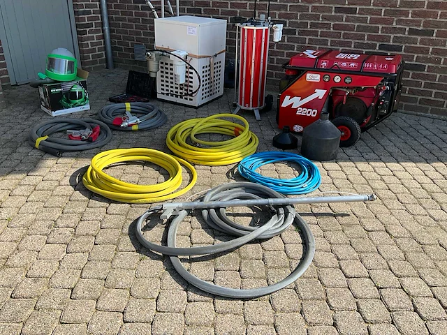 2019 ibix professionele straalapparatuur voor luchtgommen - complete installatie - afbeelding 1 van  34