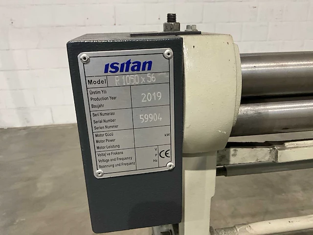 2019 isitan r1050x56 plaatwals - afbeelding 4 van  12