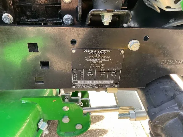 2019 john deere 1026 r zitmaaier - afbeelding 16 van  24
