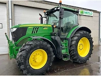 2019 john deere 6195r 4wd landbouwtractor - afbeelding 1 van  9