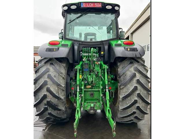 2019 john deere 6195r 4wd landbouwtractor - afbeelding 3 van  9