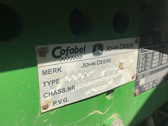 2019 john deere 6230 r 4awd 4wd landbouwtractor - afbeelding 51 van  51