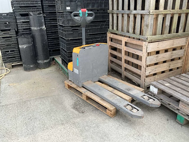 2019 jungheinrich eje m15 elektrische palletwagen - afbeelding 9 van  16