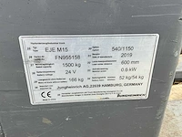 2019 jungheinrich eje m15 elektrische palletwagen - afbeelding 16 van  16