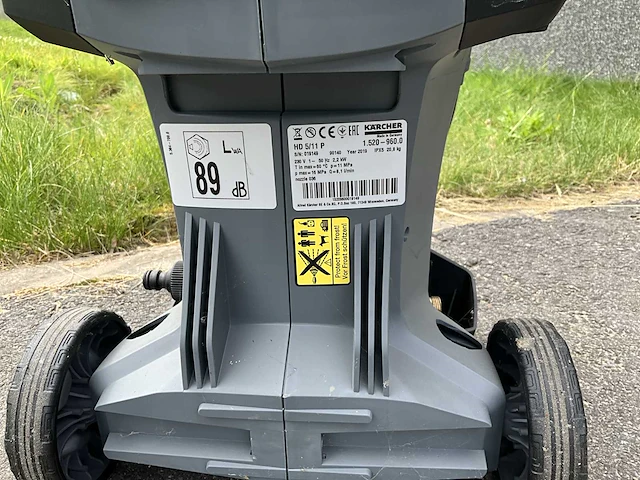 2019 kärcher hd 5/11 hogedrukreiniger - afbeelding 4 van  7