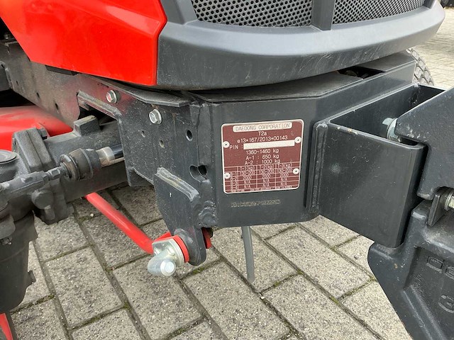 2019 kioti cs2520 + sm2420 + bac 630l minitractor - afbeelding 6 van  39