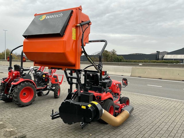 2019 kioti cs2520 + sm2420 + bac 630l minitractor - afbeelding 35 van  39