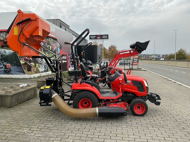 2019 kioti cs2520 + sm2420 + bac 630l minitractor - afbeelding 36 van  39