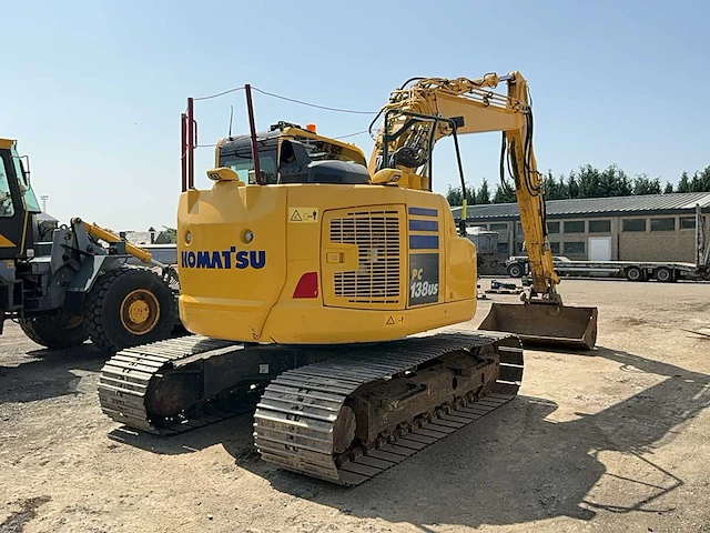 2019 komatsu pc138 ons-11 rups graafmachine - afbeelding 34 van  38