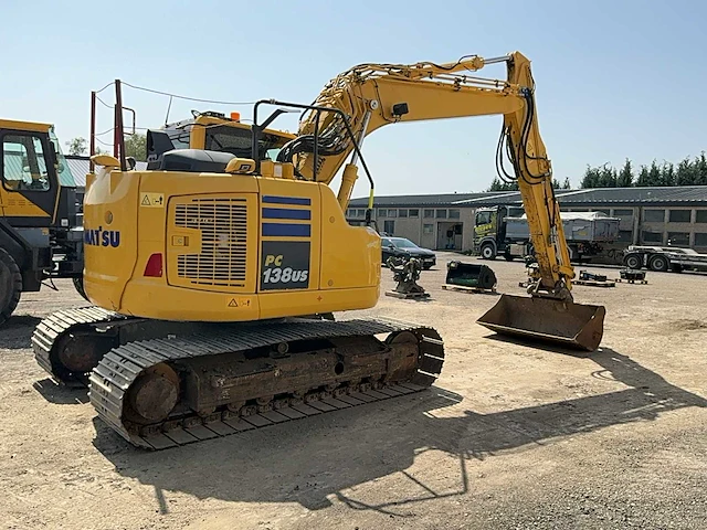 2019 komatsu pc138 ons-11 rups graafmachine - afbeelding 35 van  38