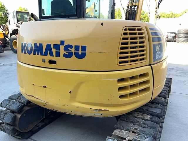 2019 komatsu pc80mr midigraafmachine - afbeelding 19 van  30